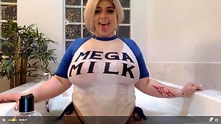 Big Tit BBW Bathing in Bath Tub: Big Tits, Onlyfans  Bbw Tits Porn