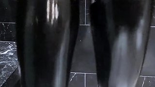 Amateur blondie solo anal masturbation