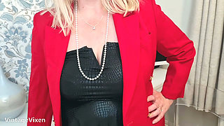 Suckle On My Big Mature BBW Milf Tits While I Play With My Pussy