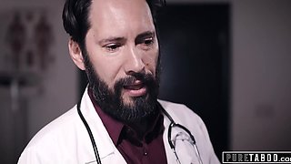 Fertility clinic dude has to cuck the guy to knock that bitch up