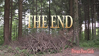 Outdoor Blowjob in the Forest Until Thunder with Amanda Jane