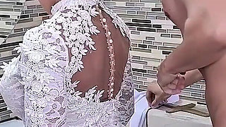 Cheating Bride Fucks the Priest on Her Wedding Day- Mariana Martix
