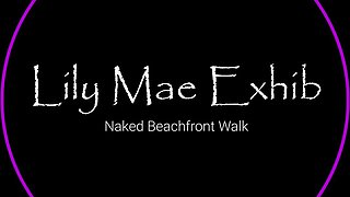 Naked Beachfront Walk, Big Fake Tits60fps - 60 fps