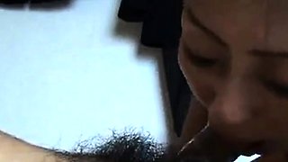 Japanese Amateur Loves a Mouthful of Cum