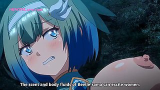 Virgin HENTAI MILF With Large Breasts Begs to Be Filled After Intense Masturbation