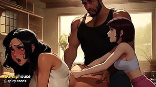 Hentai MILF's Stepmom Likes to Watch