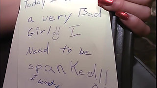 Huge Tit Babe Loves Vibrator Strapped on Pussy