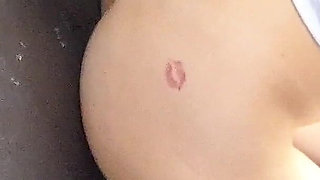 Wife's First Time Sucking and Bareback in Gloryhole Booths!