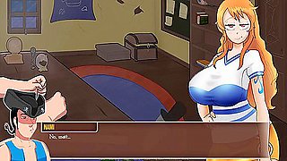 Car Toon - One Piece - Pirate Trainer Nami Handjob Captain Dick By Loveskysanx