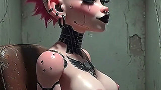 Rebel Cyborg XXX Files - AI-Generated Mini-Series Episode 1: Kira Hides for the Night