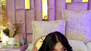 Hottest brunette solo webcam masturbation 2