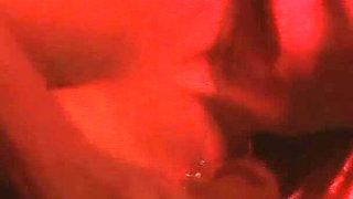 Chic Threesomes Scene-3_elegant Busty Blonde in Lingerie Fucking with a Mature Cock