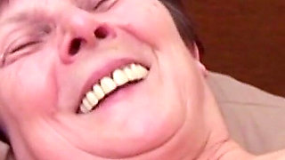 Gilf waits in lingerie for step son to let him fuck him