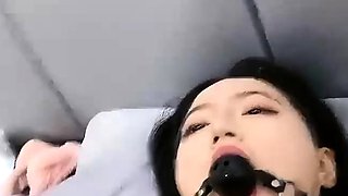 Small titted Asian deep nub and ass fuck