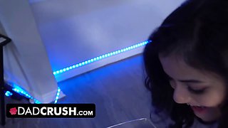 Thin latina teenager daughter-in-law viva athena pounded by stepdad on stepfamily couch before rave point of view - dadcrush