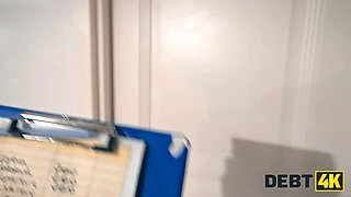 Debt4k. real russian escort was punished in anal and cunt after blowing in her room and having a debt