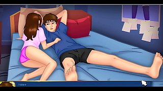 The younger and older step-sisters in a 3D adventure by Misskitty2k