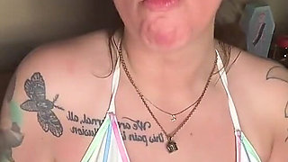 Chery Trees Smoking in a Bikini