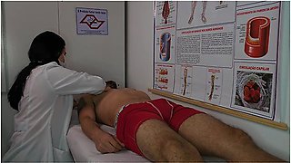 Nurse Gets Excited By Patients Erection
