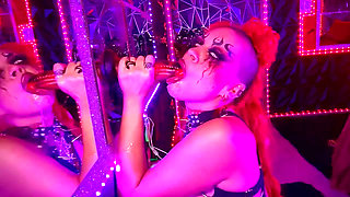 Busty Vampire Drains Your Cock with JOI