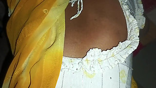 I slid my sister-in-law all the petticoats and started making noises while fucking pussy in doggy style.