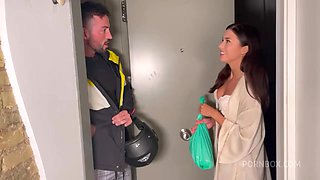 Hot Brunette Squirts And Takes Cock Like A Master