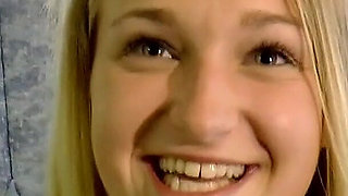 Lovely teen gets screwed in the van
