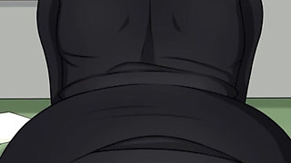 Naruto: Kunoichi Trainer - Big Ass Blonde Secretary Teen Has Risky Office Sex at Work with a Big Dick Co Worker