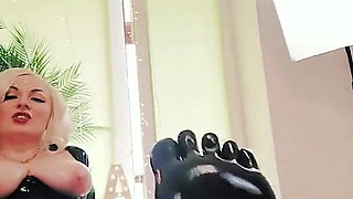 Sexual Jerk off Instructor with Dirty Talk and Countdown - Fetish Mistress Femdom Latex