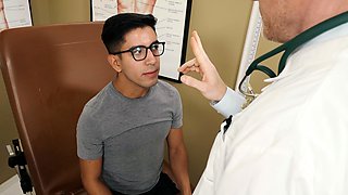 Twink sees doctor leaving fucked bred