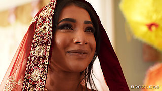 Brazzers - Wet Hot Indian Wedding: Yasmina Khan Takes Two Dicks