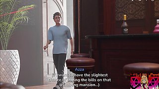 Super-fucking-hot THREE DIMENSIONAL Stunners Disrobe & Pound