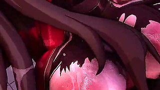 Fate Grand Order - Rin Tohsaka Public Toilet Gangbang - 3D Hentai Animations