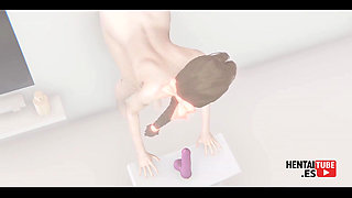 Final Fantasy Vii Hentai - Aerith Fucking a Dildo - Asian Japanese Manga Anime Hentai 3D Porn