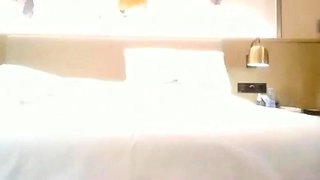 Amateur Asian College Teen Gives Blowjob