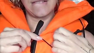 Wank with Me in My Life Jacket