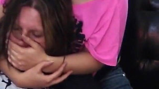 Hand Gagged by the Girl Next Door!