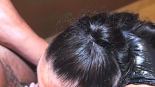 Stickin toys up her pussy is jus the start for BLACK GIRL