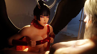 Nyotengu Christmas Special, Dead or Alive Animation