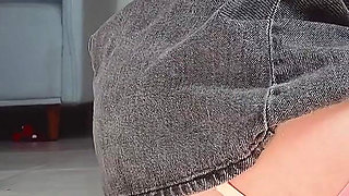 Solo Hardcore Anal Fisting at the Balcony