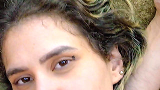 Tanlines & Hardcore Sex: Hot Brazilian Girl Taking a Big Creampie