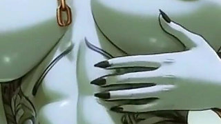 Gol Busty Anime Girl Waterfall Fantasy Nude