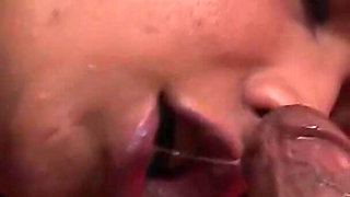 Skinny Latina teen Coco brought to orgasm by big cock
