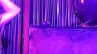 Rubber in the Vacuum Tower with Ava Fetishart and Perv