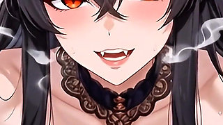 Gothic Vampire Waifu Solo Dungeon Self Pleasure Milk Squirt Wet Overflow Intense Orgasm Fantasy