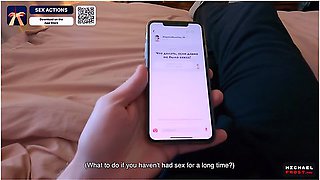 Michael Frost Pro In Stepbrother And Sister Have Fuck Because Of This App - Sex Actions - Family Games - Secret Taboo