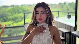 Colombian Nath Gomez7 plumbs yam-sized cock, wonderful XXX!