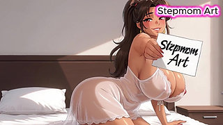 JOI Stepmom Lying in Bed - Come with me 100% You'll cum - Dirty Talk
