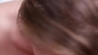 Cute Small Tits Brunette MILF Timberlane POV Blowjob Cum Swallow