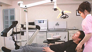 Asian Cunts Scene-2_sexy Japanese Woman with a Shaved Pussy Fucks Her Patient Until She Cums in a Creampie